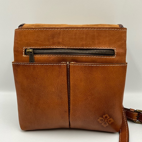 Patricia Nash Crossbody Bag  Tan Granada Embossed whipped-stitched - Picture 6 of 8